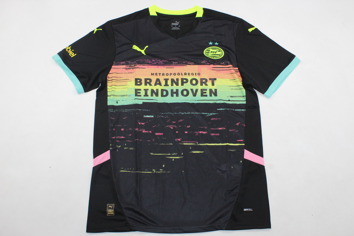 AAA Quality PSV 24/25 Away Black Soccer Jersey